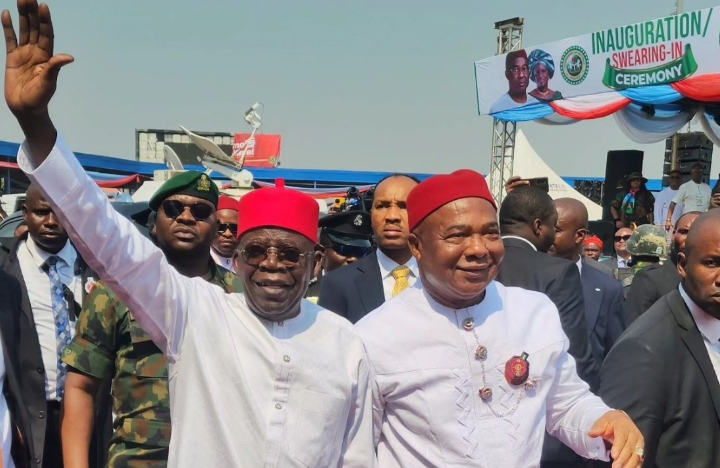 Better days ahead – Tinubu reassures Nigerians as Uzodimma begins 2nd tenure