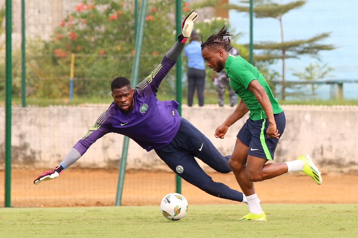 AFCON 2023: Osimhen, Yusuf benched as Super Eagles return to training