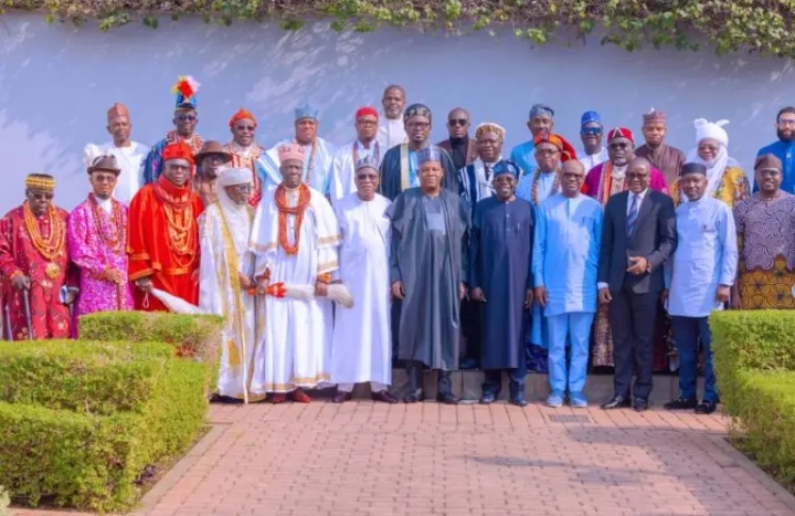 What Tinubu told visiting South South traditional rulers