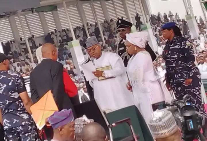 Lokoja agog as Ahmed Ododo takes over from Yahaya Bello as Kogi Governor