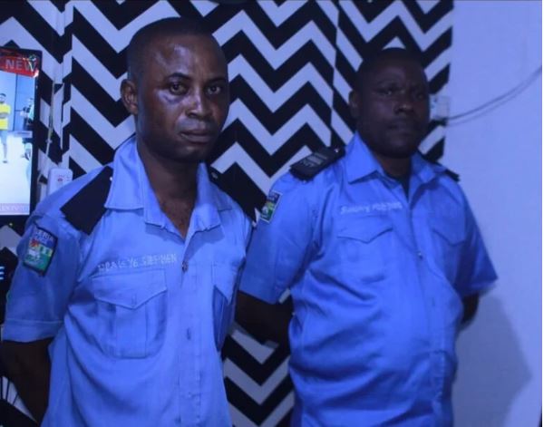 AIG orders dismissal of 2 lnspectors for armed robbery