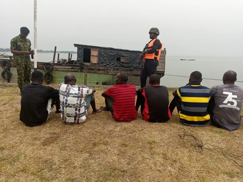 Nigerian, Cameroonian navies intercept vessel laden with 30,000 litres of stolen crude
