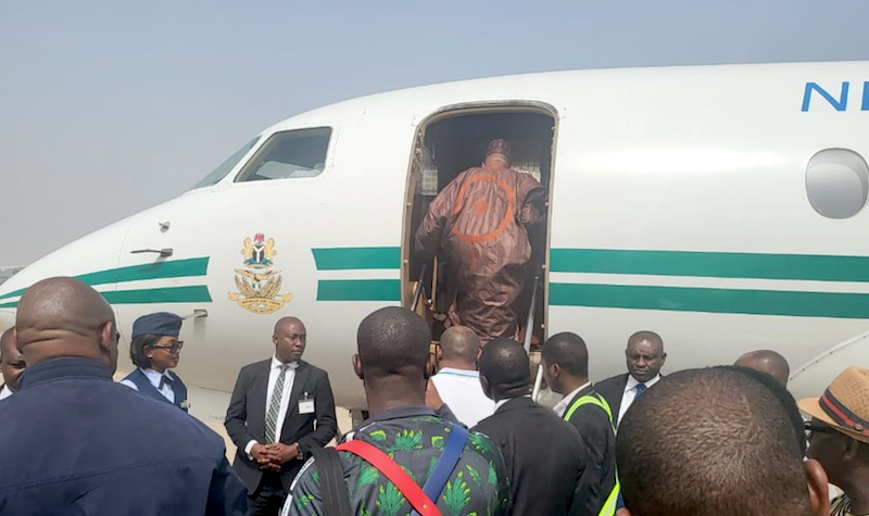 Vice President arrives in Maiduguri for Eid-El-Fitr