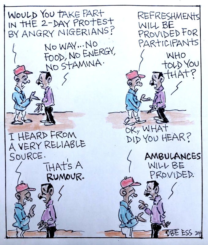 CARTOON OF THE DAY: Rumour on 2-day protest by NLC