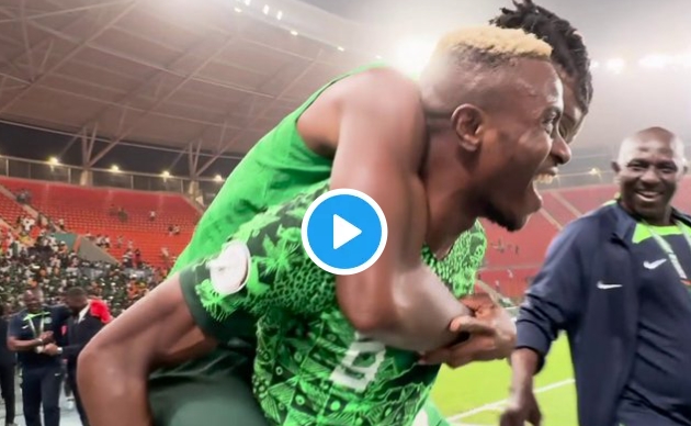 AFCON 2023: WATCH VP Kashim Shettima celebrate with Super Eagles after victory over South Africa