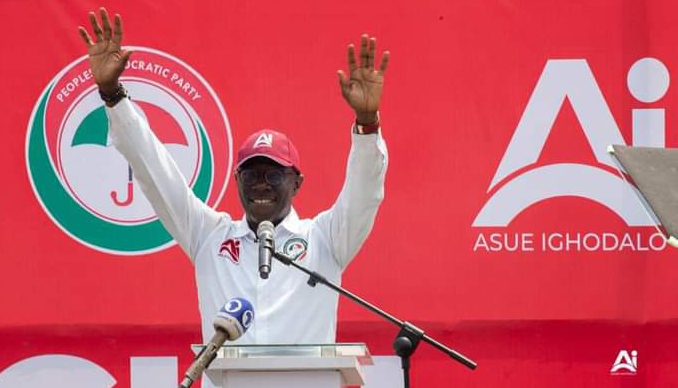 Edo 2024: Ighodalo declares campaign officially closed