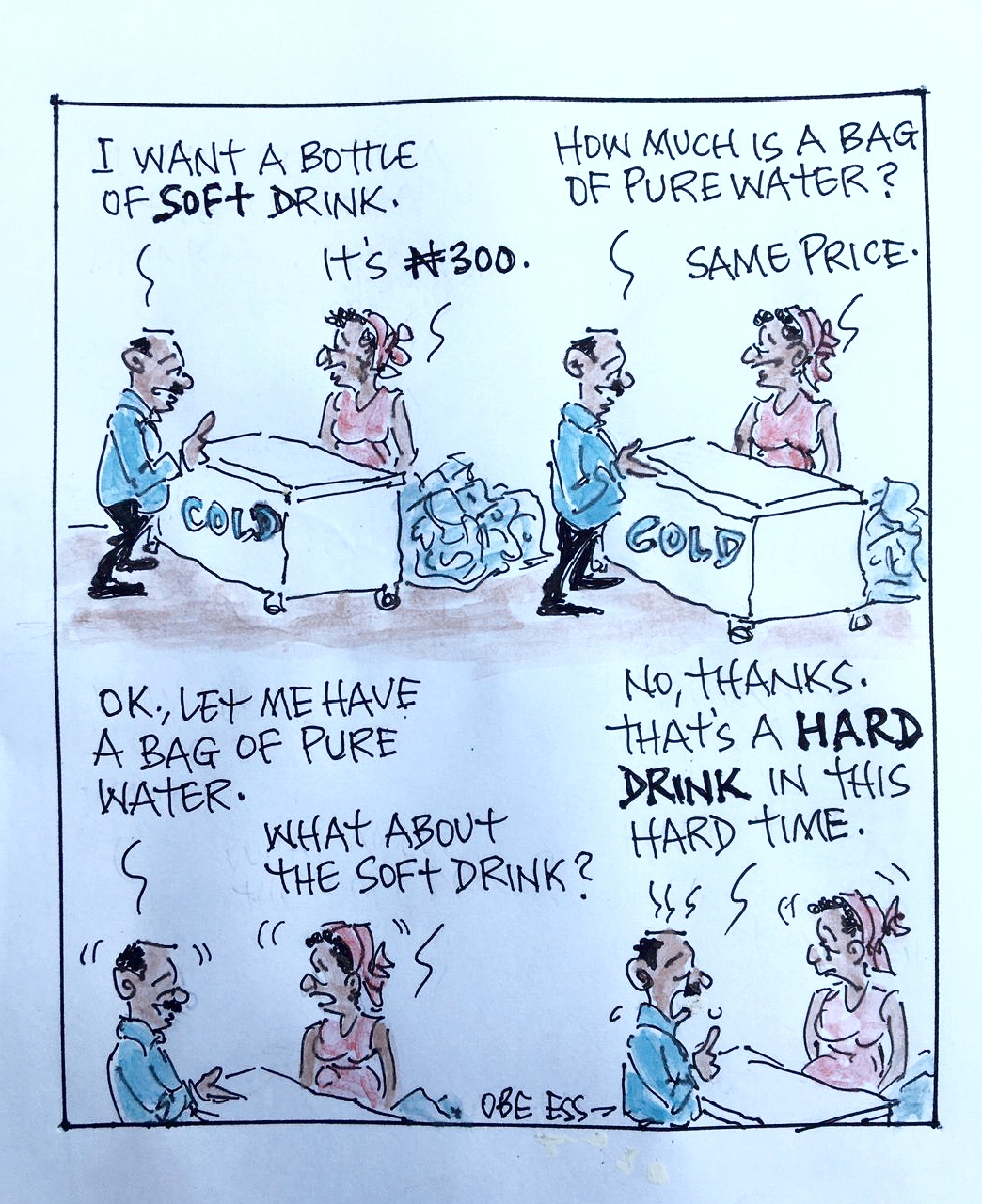 CARTOON OF THE DAY: What about the soft drink?