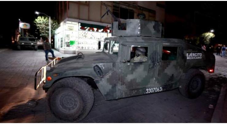 SAD! Four Mexican soldiers d3ad, 9 injured in explosive attack on military patrol