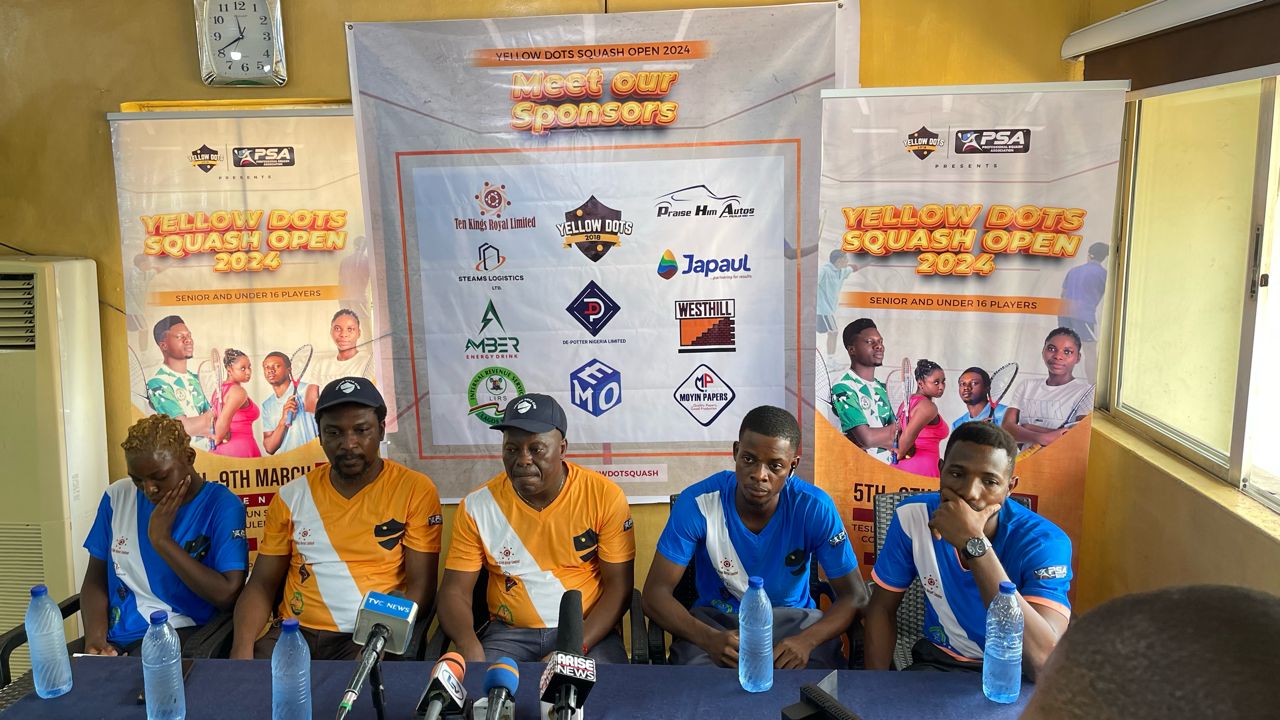 Yellow Dots Squash competition begins March 2nd in Lagos