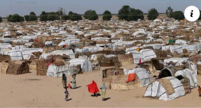 BREAKING: Two Children killed as fire destroys IDP Camp in Borno