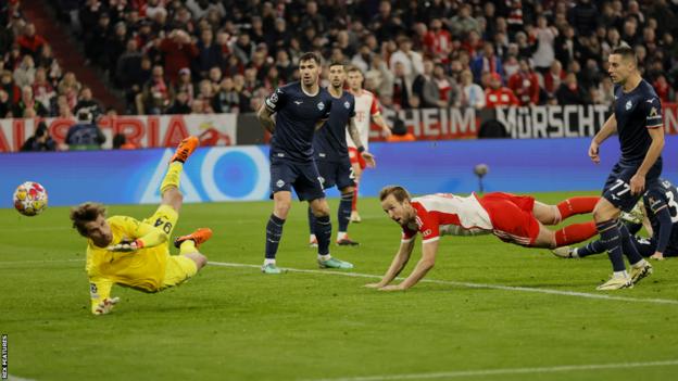 UCL: Harry Kane fires Bayern Munich into last eight