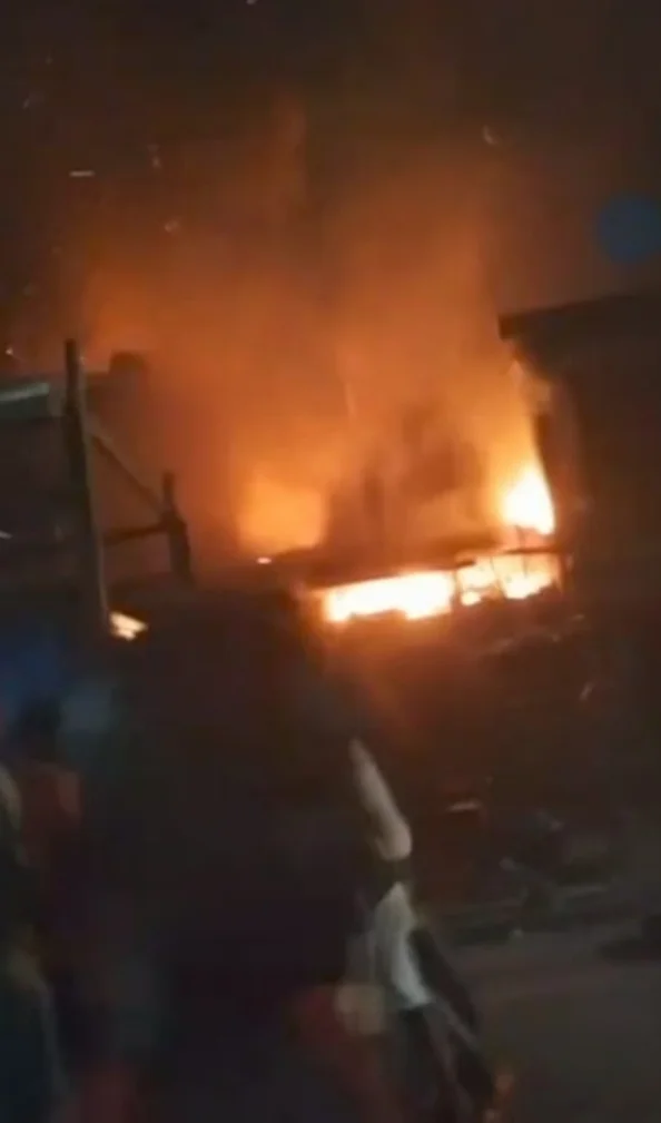 Fire guts section of Onitsha market