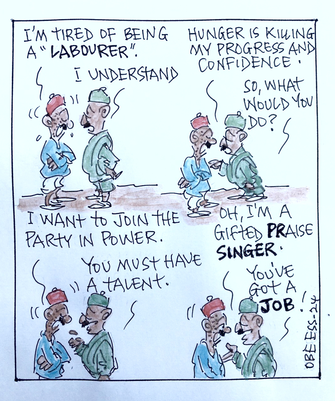 CARTOON OF THE DAY: What is needed to join the party in power
