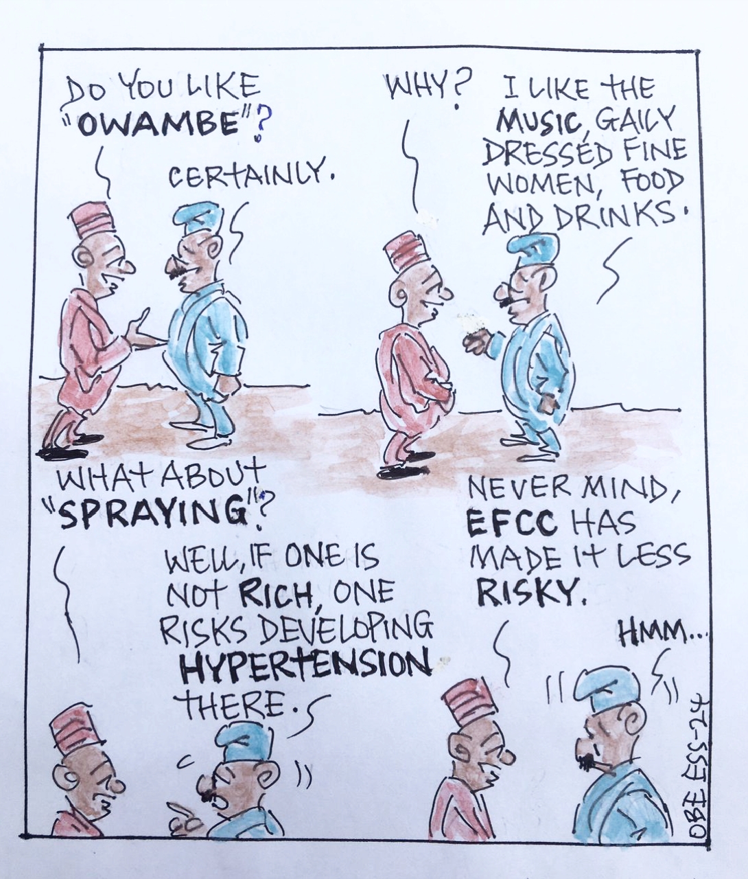 CARTOON OF THE DAY: Do you like owambe?