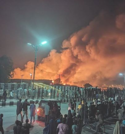 Again fire guts Gamboru Market in Borno
