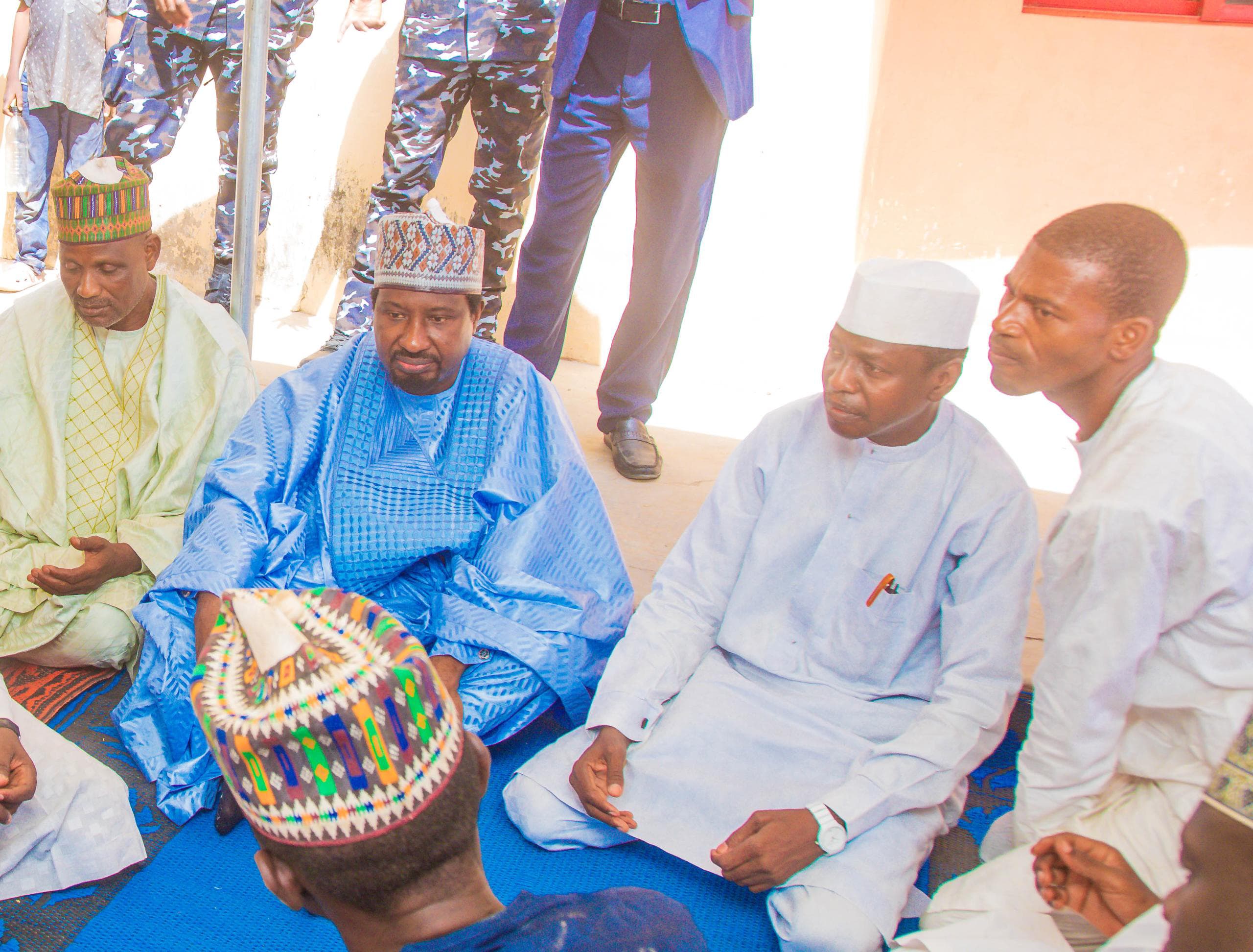 Senator Barau pays condolence visit to Sidi Ali’s family in Kano+Photos