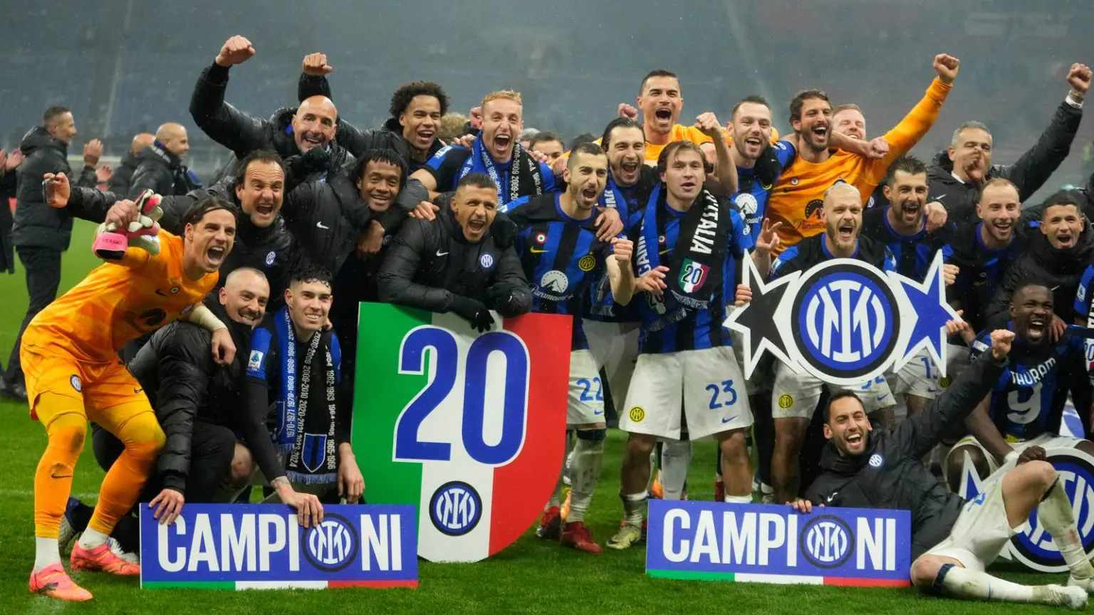 Serie A: Inter Milan crowned champions of Italy for the 20th time in history