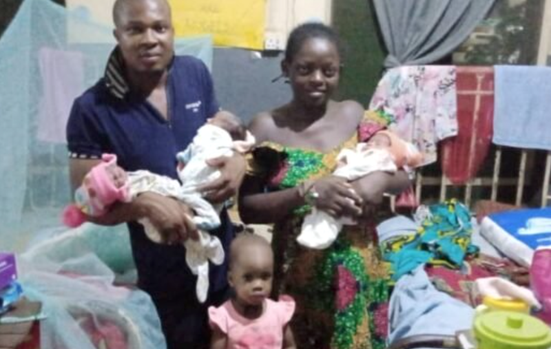 Police seek support for corporal whose wife delivered triplets