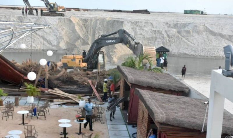 FG begins demolition of Landmark Beach