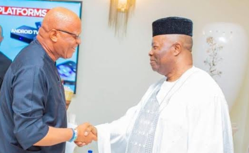 Akwa Ibom Governor heaps praises on Senator Akpabio
