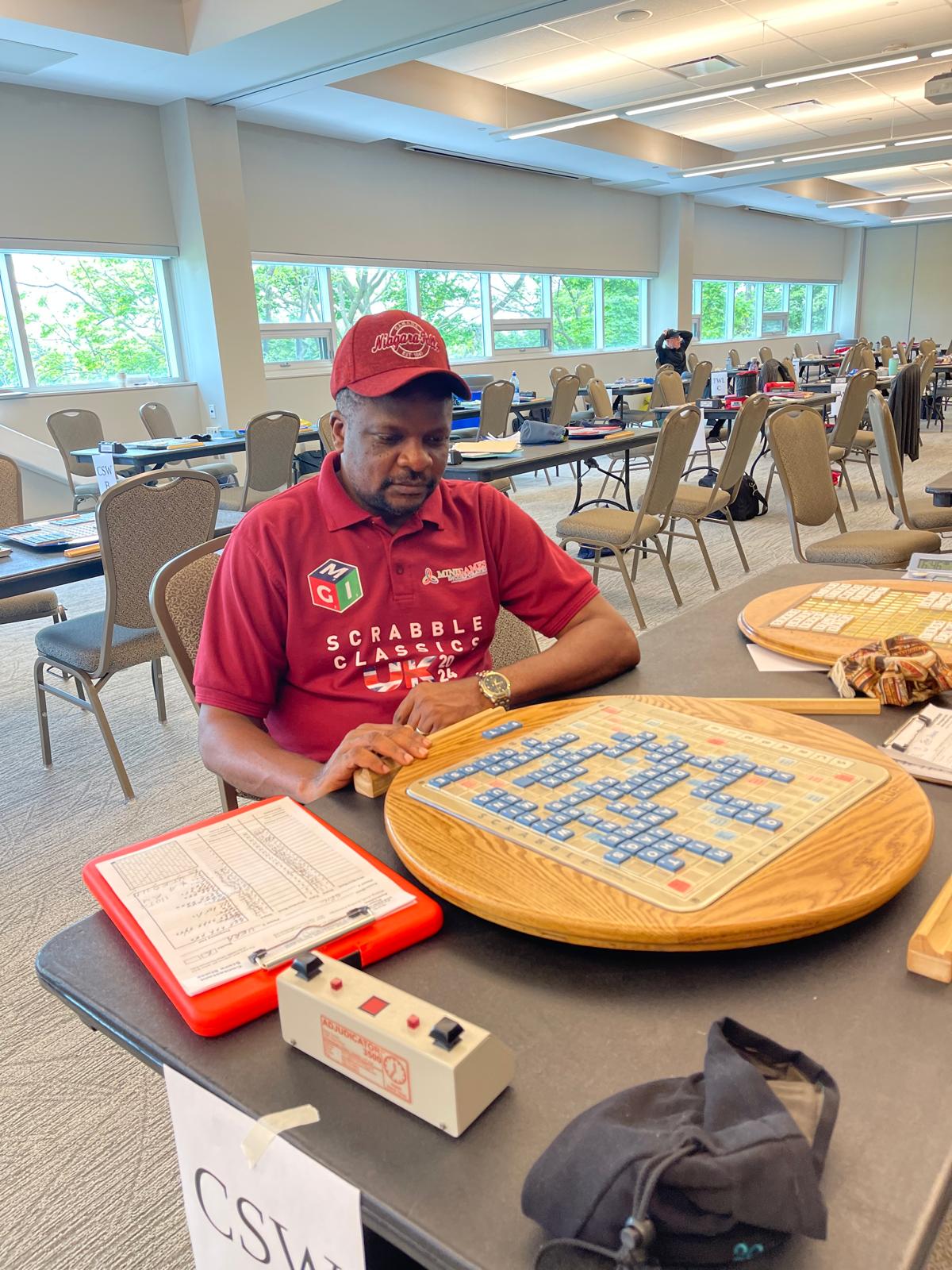 Nigeria’s Jack Mpakaboari wins major scrabble event in Canada