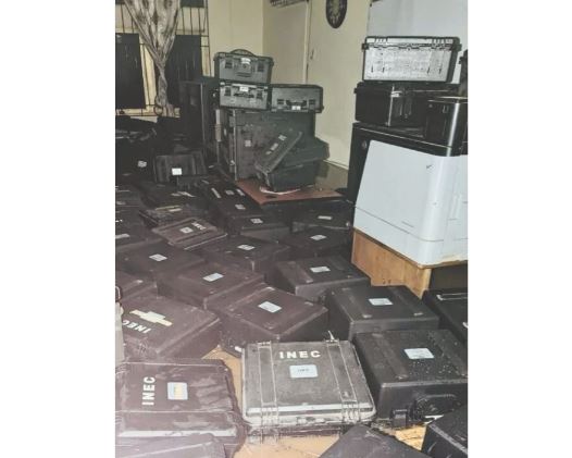 Flood damages INEC office in Edo