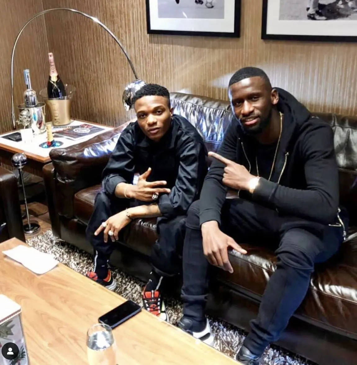 Real Madrid defender, Antonio Rudiger declares Wizkid his favourite artiste