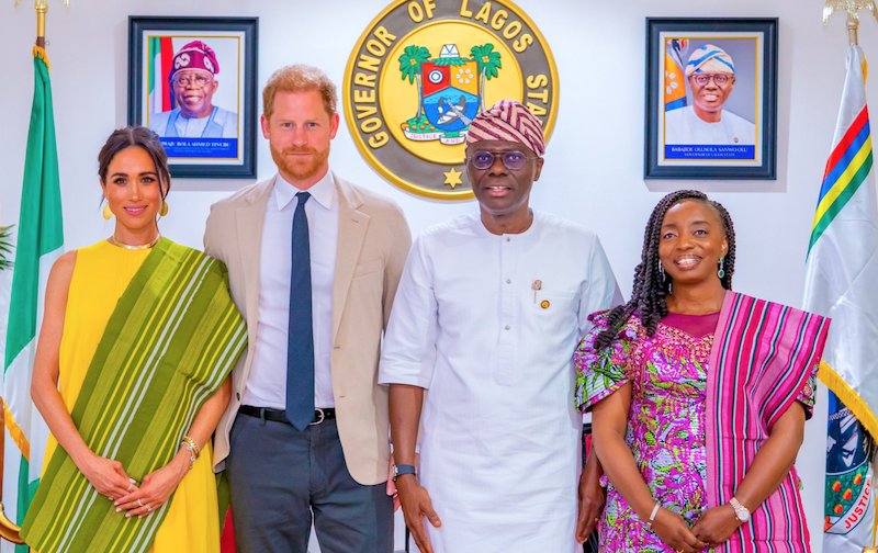 What we hope Prince Harry, Meghan Markle take away in their visit to Nigeria – Gov Sanwo-Olu
