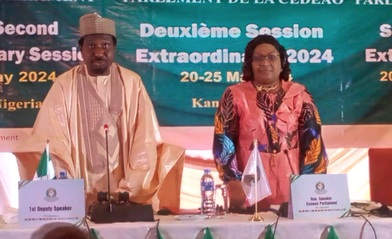 ECOWAS parliament swears in first female Speaker