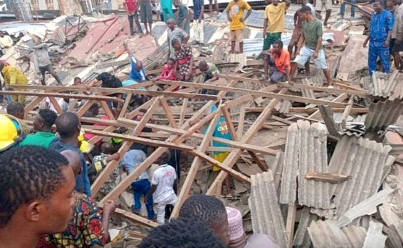 UPDATE: Casualty figures rise at collapsed Papa Ajao Mosque