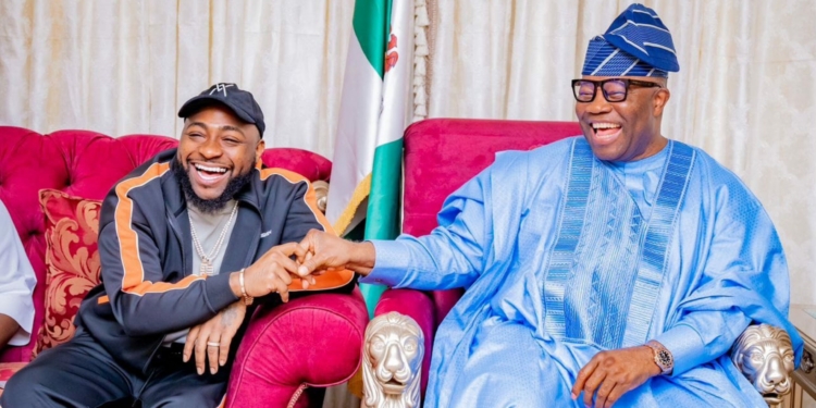 Don’t allow anybody drag you into politics – Akpabio tells Davido