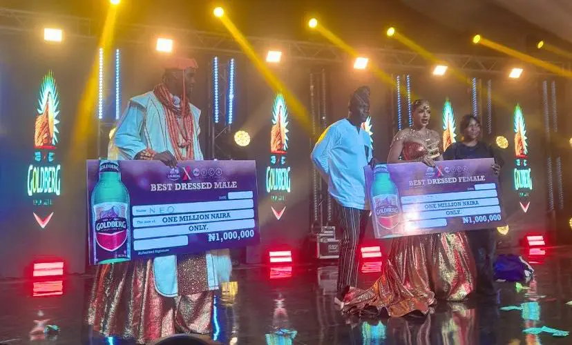 AMVCA:: Two cousins Neo, Venita scoop best dressed Male, Female awards