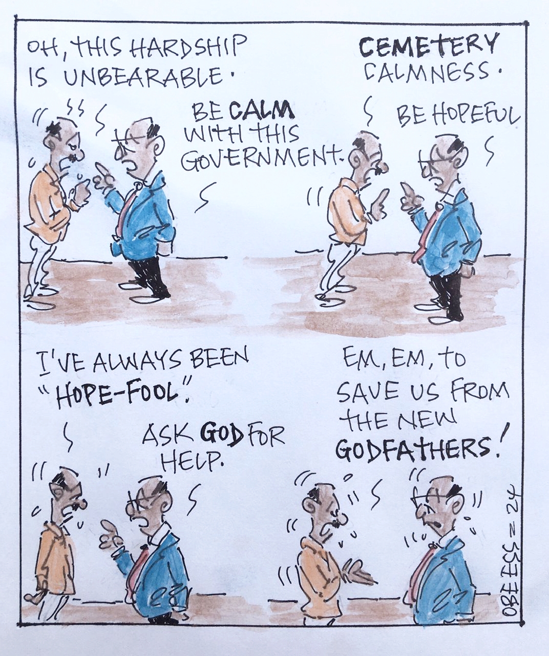 CARTOON OF THE DAY: This hardship is unbearable
