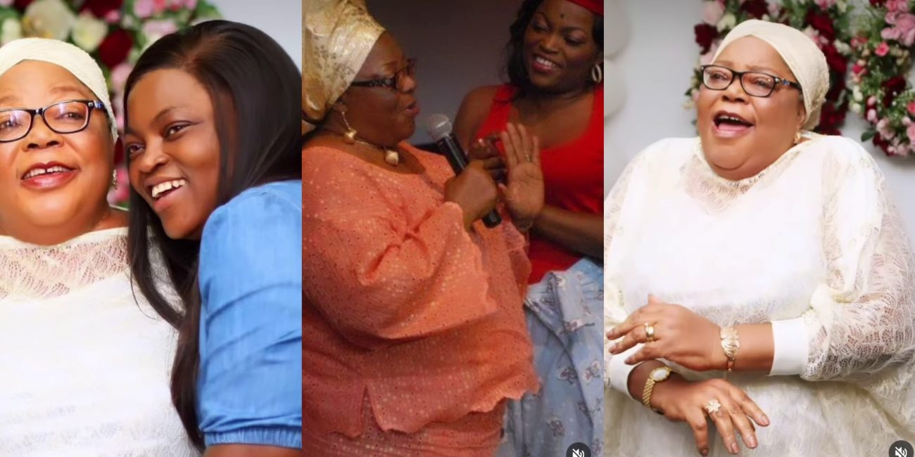 Funke Akindele celebrates mother’s 70th posthumous birthday