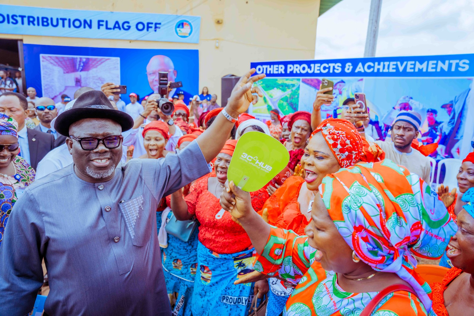 HARDSHIP: Oborevwori flags-off 3rd phase palliative distribution in Delta