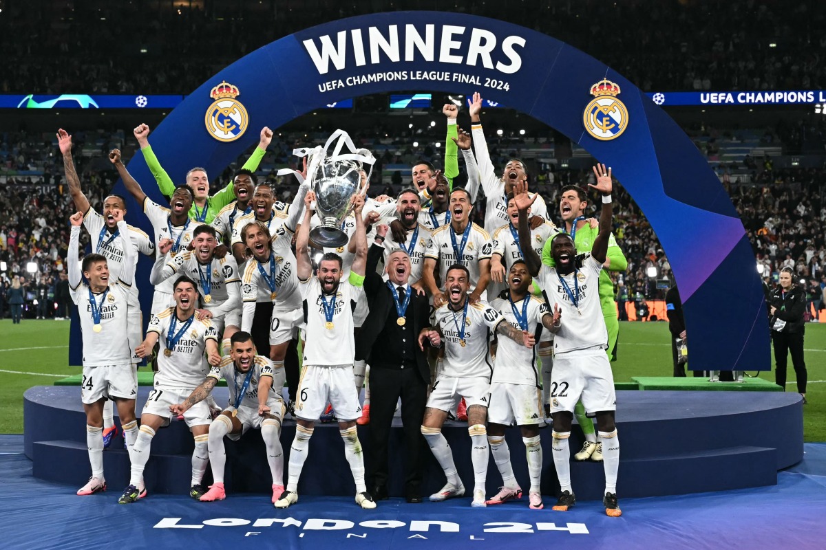 UCL: Almighty! Real Madrid win 15th title, beat Borussia Dortmund 2-0 at Wembley