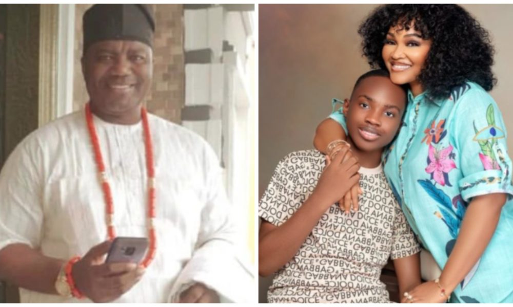 I’m still your dad, Mercy Aigbe’s ex husband shades actress on son’s 14th birthday