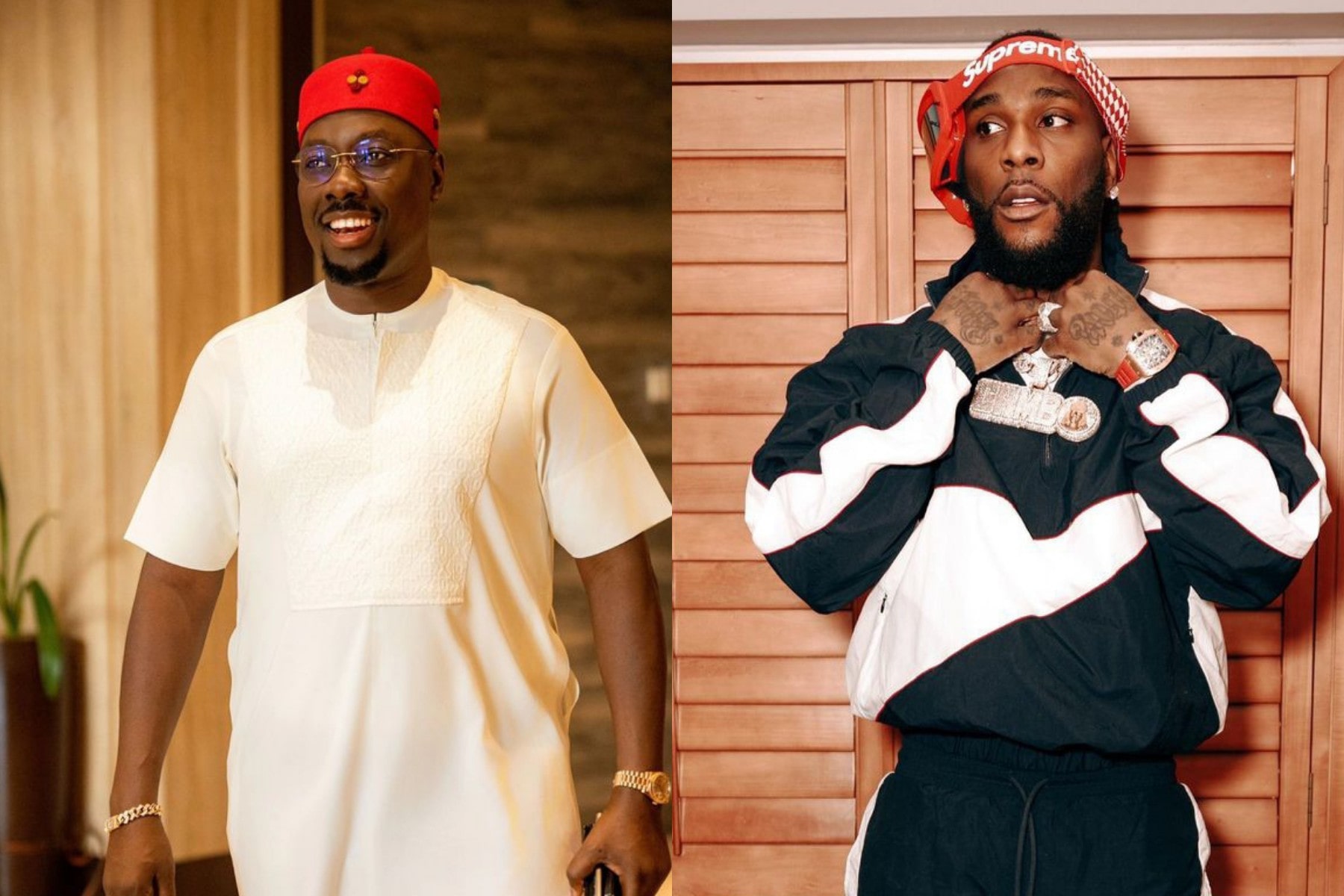 Obi Cubana reacts as Burna Boy clears all hospital bills at Port Harcourt Teaching Hospital