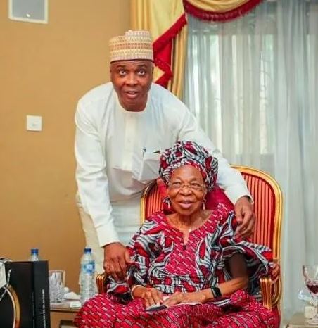 Gov AbdulRazaq, Emir of Ilorin condole with Saraki over mother’s death
