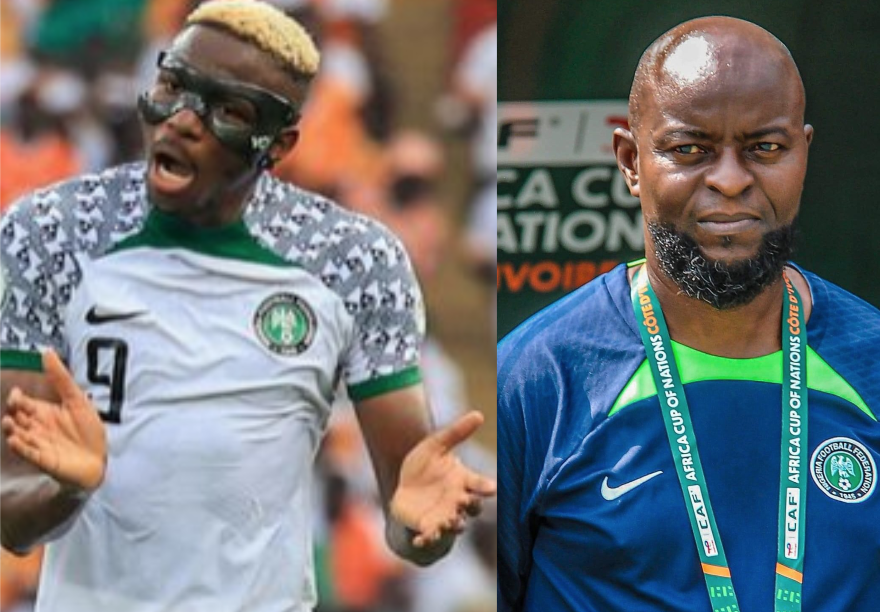 Victor Osimhen blows hot at Finidi George over allegation of refusing to play