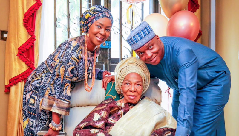 Tinubu mourns Bukola Saraki’s mother