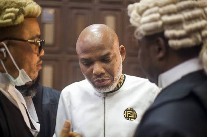 “We did not find any Instrument of terrorism on Nnamdi Kanu” – DSS admits in court
