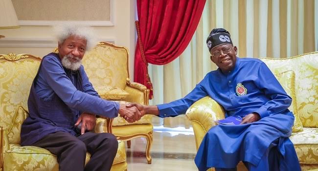 Brotherhood government – Mixed reactions as Tinubu names Abuja road after Wole Soyinka