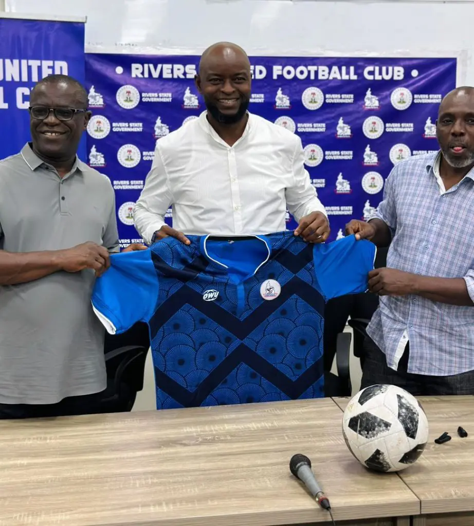 NPFL: Finidi George unveiled by Rivers United in Port Harcourt