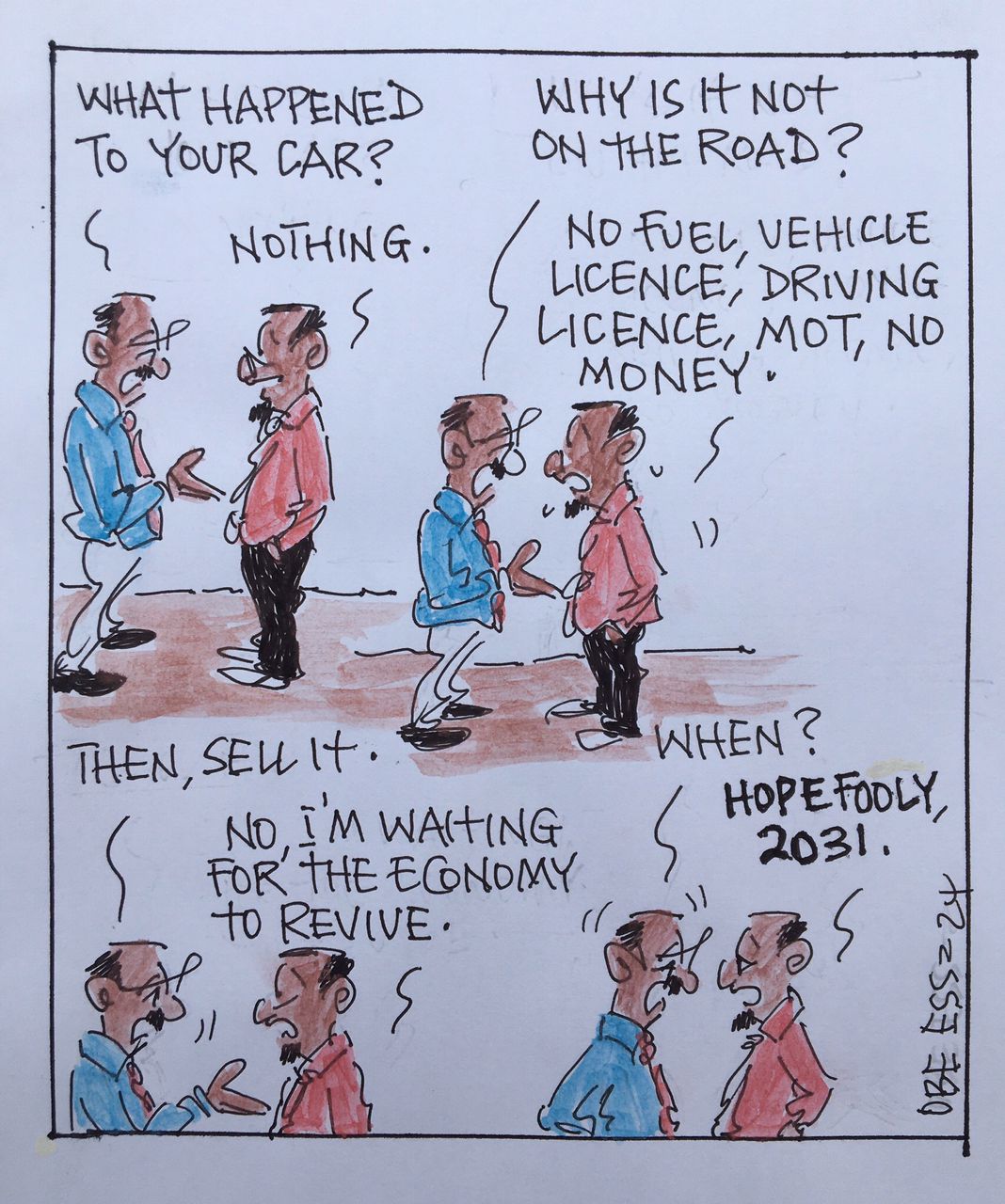 CARTOON OF THE DAY: When I will start driving my car
