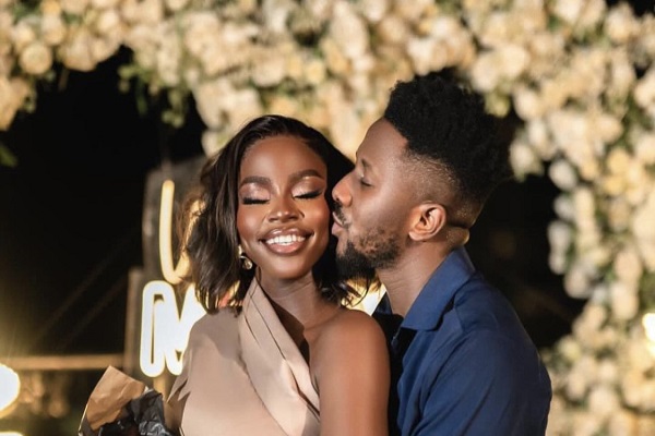 Gospel singer Peterson Okopi engaged to beautiful lover, Prudent