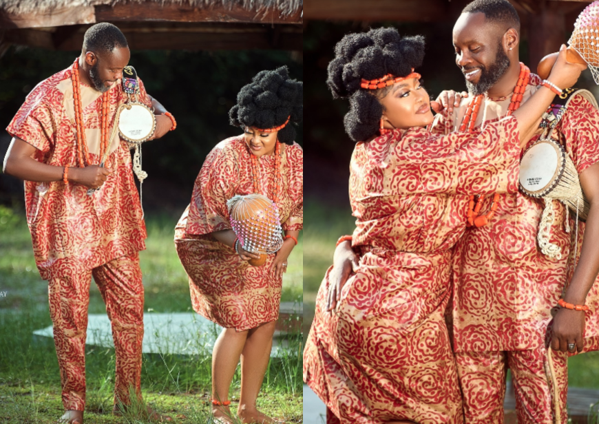 Actress, Biodun Okeowo releases stunning pre-wedding photos