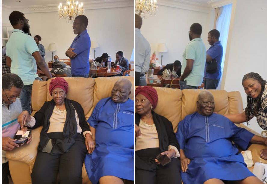 Photo story: Edwin Clark spends time with children, grandchildren in London [Photos]