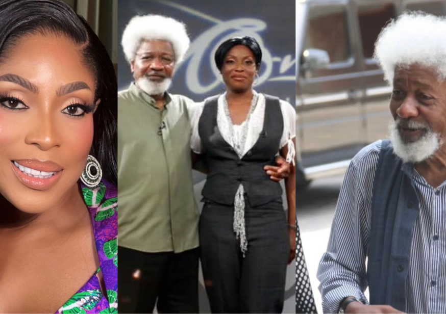 Mo Abudu celebrates Wole Soyinka on 90th birthday