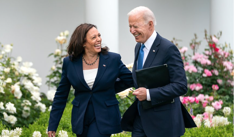 JUST IN: Biden told to install Kamala Harris as U.S. first female president